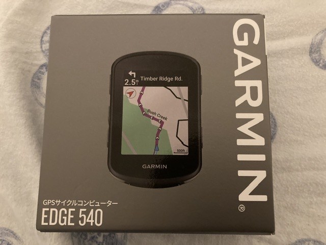 My New Gear】Edge 540 着弾！【Garmin】 | Rice On !! 〜食いしん坊の